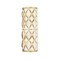 Z-Lite Harden Wall Sconce, 3-Light, 8 In.W x 4.5 In.L x 22.5 In.H, Modern Gold/White 1948-3S-MGLD - alternate 2